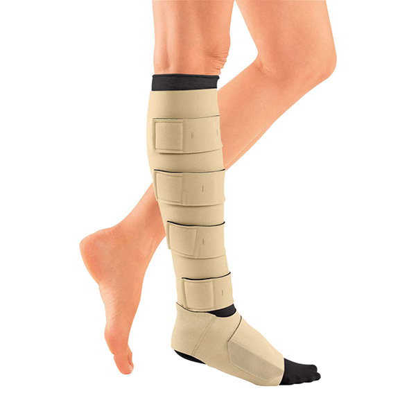 Circaid Juxtafit essentials adjustable lower-leg wrap with a foot band