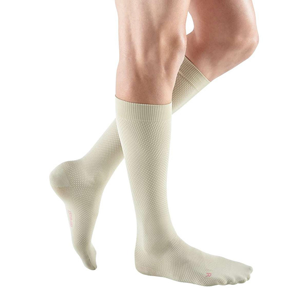 Mediven for Men Select knee-high compression socks in tan