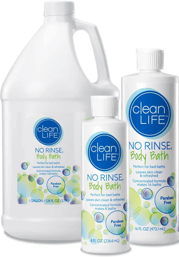 CleanLife · No Rinse No Rinse Body Bath · 16 oz