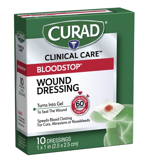 CURAD BloodStop Hemostatic Gauze