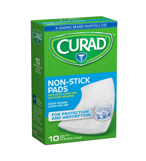 CURAD product example: Non-Stick Pads