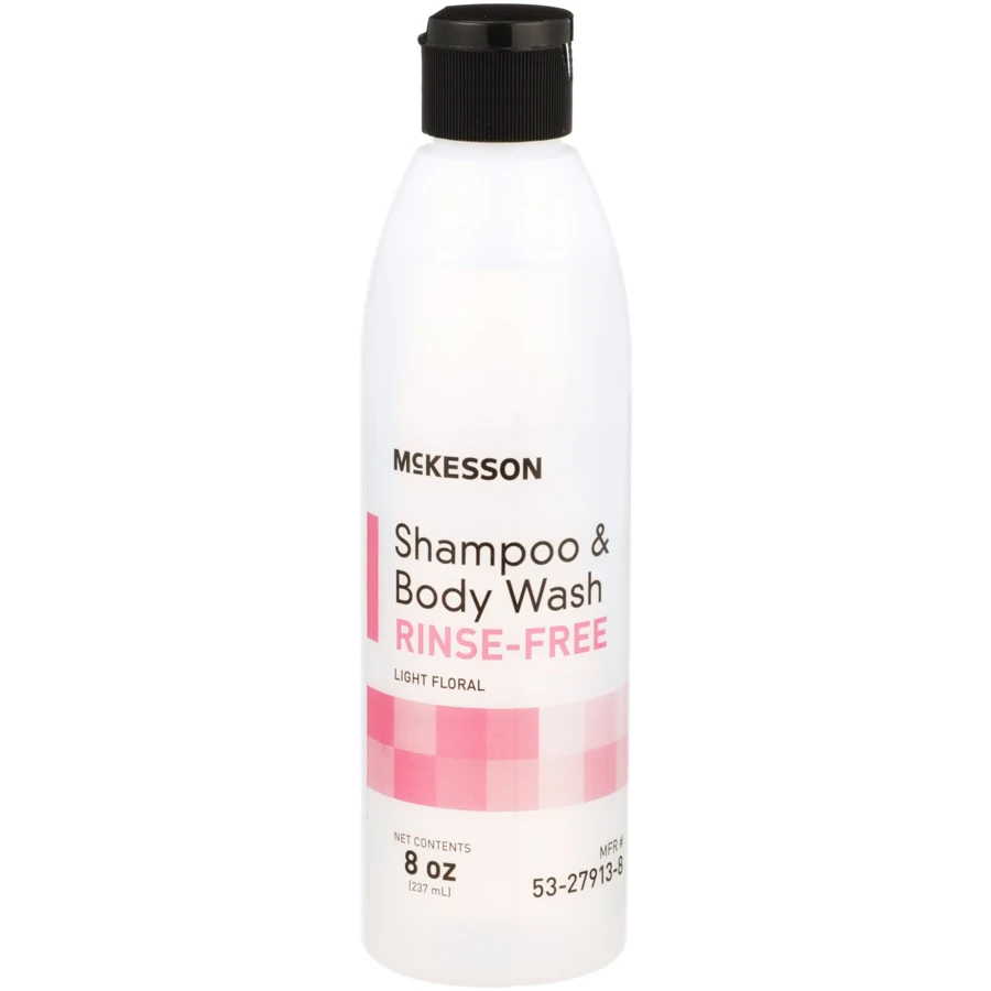 McKesson Rinse-Free Shampoo & Body Wash · 8 oz