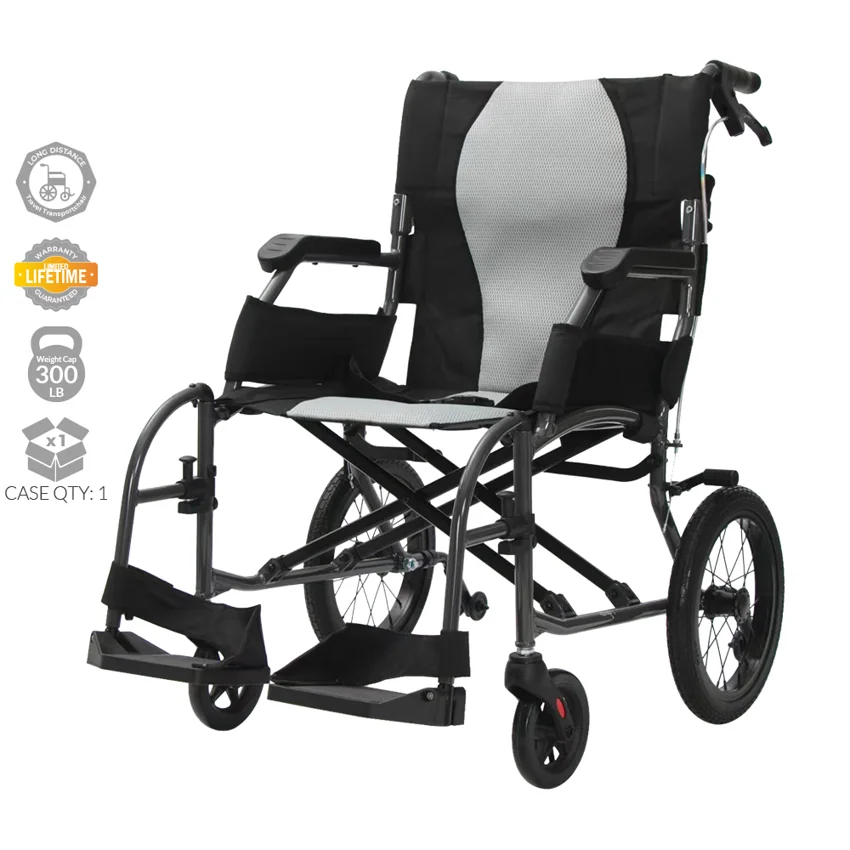 NOKA Medical TravelerLite Transport Chair