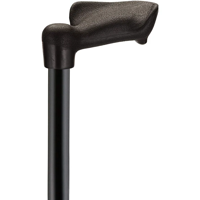 NOVA Cane With Palm Handle (Left) - Black