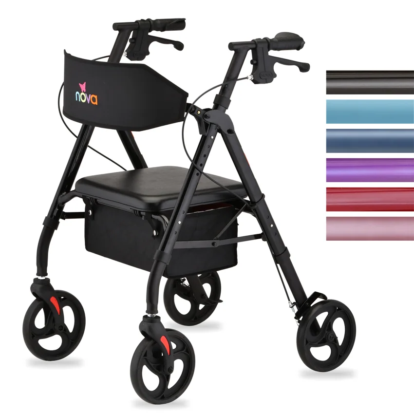 NOVA STAR 8 Wide-Back Rollator