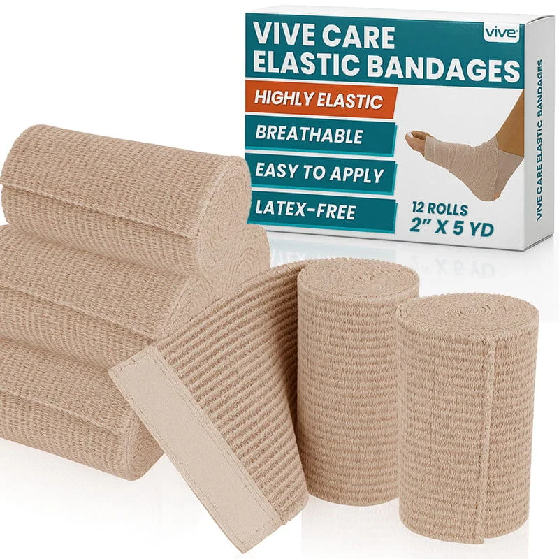 Vive Health Elastic Bandage Wraps