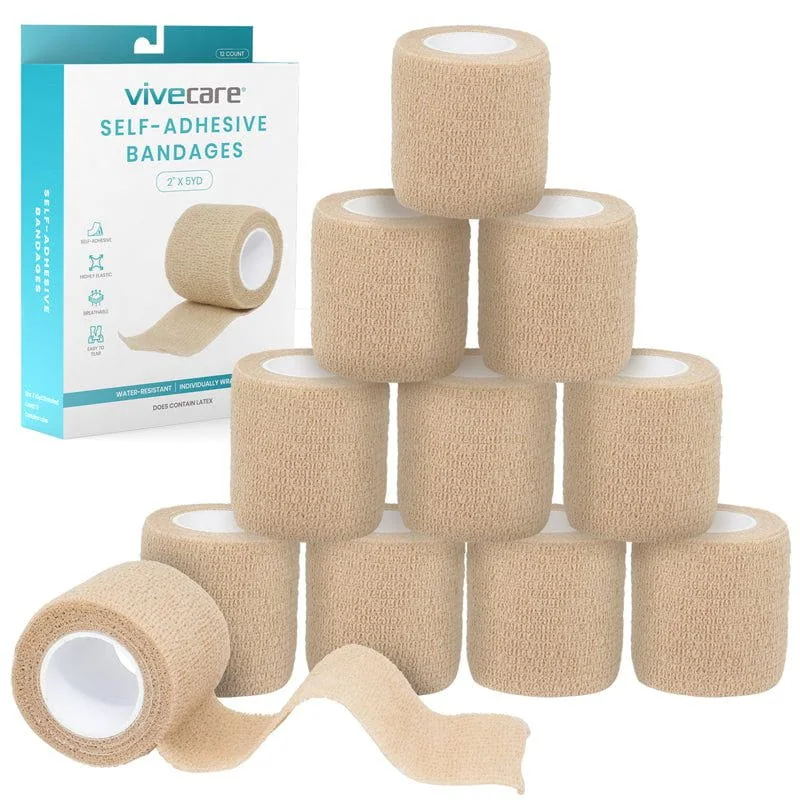 Vive Health Self-Adherent Bandage Wraps